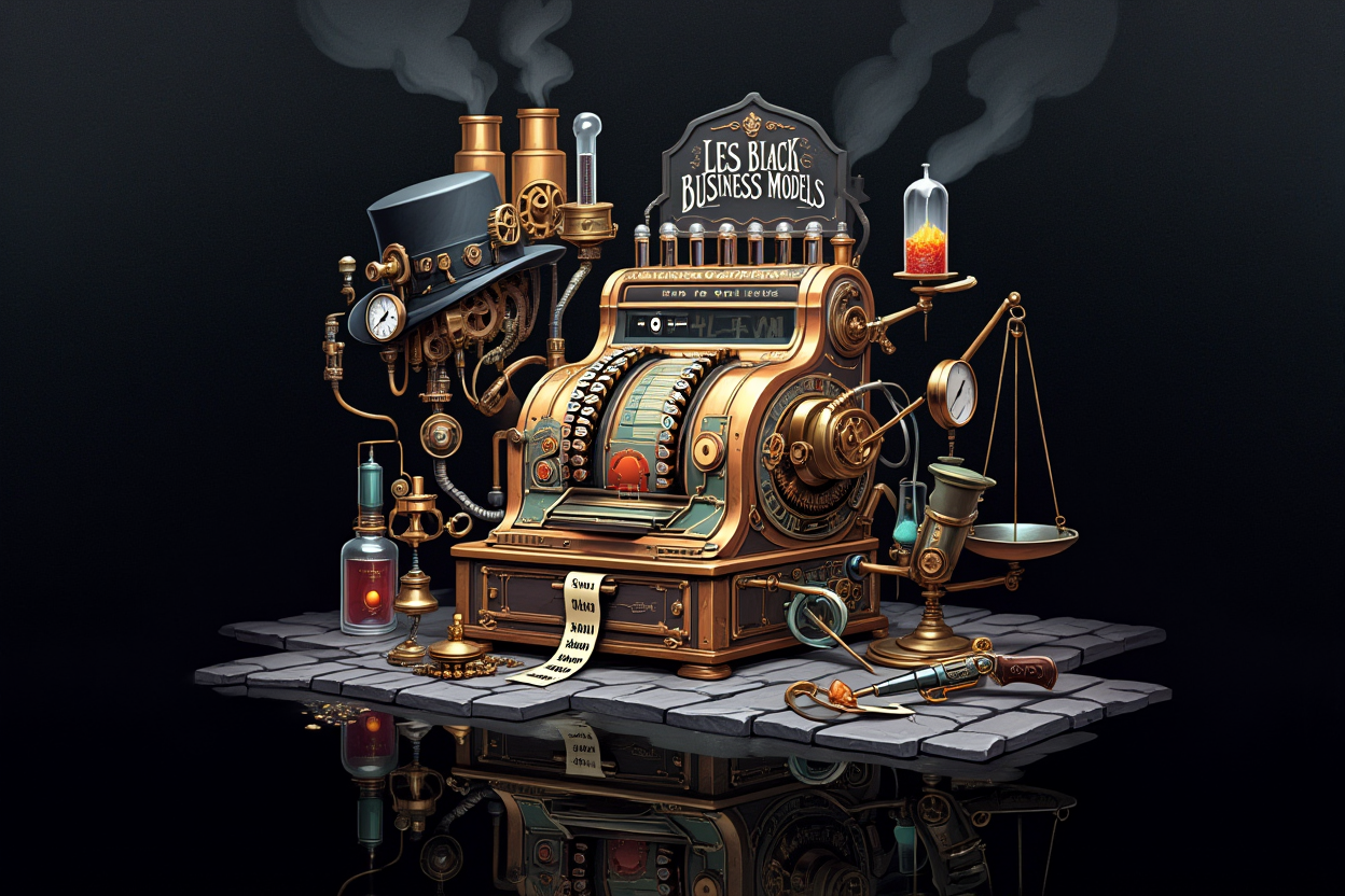 Couverture du livre Les Black Business Models